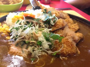 딱히 특별한 것은 없지만 맛있는 돈까스와 맛있는 일본카레의 결합 자체만으로도 의미가 있다