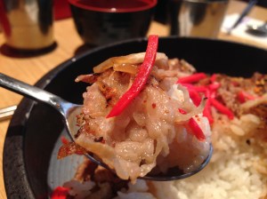 생강 절임도 같이 먹으면 느끼할 틈이 없다