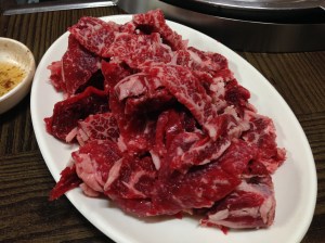 순수하게 고기로만 구성되어 있기 때문에 생각보다 양이 많다