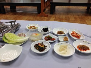 하나하나 맛깔스러운 밑반찬