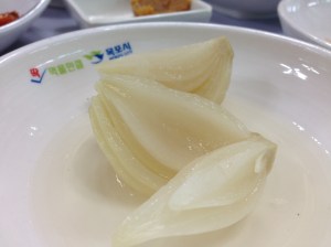 개운한 양파장아찌